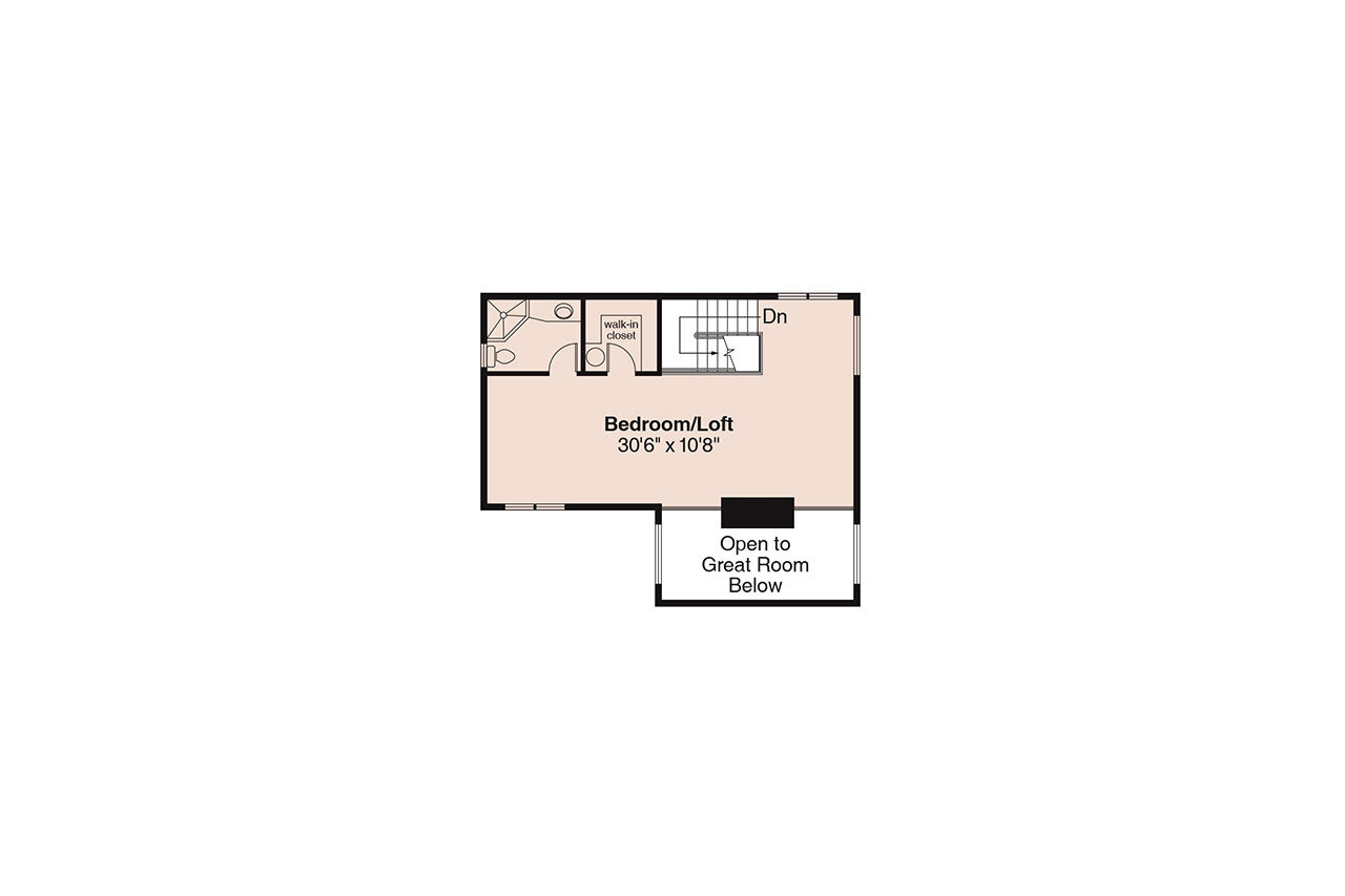Country House Plan - Lakeview 39003 - 2nd Floor Plan
