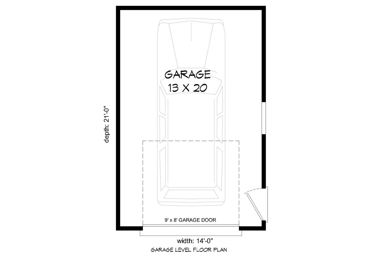 Traditional House Plan - 39636 - 1st Floor Plan