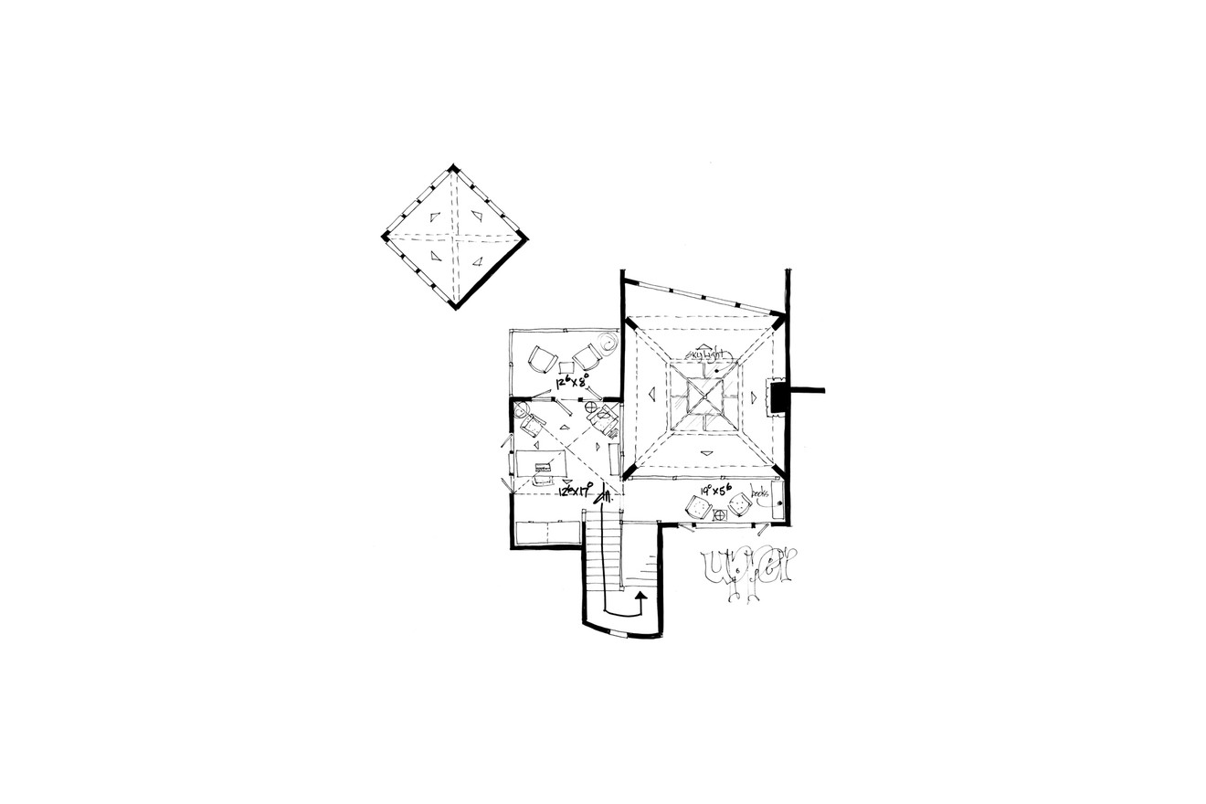 Craftsman House Plan - Oak Park 43103 - 2nd Floor Plan