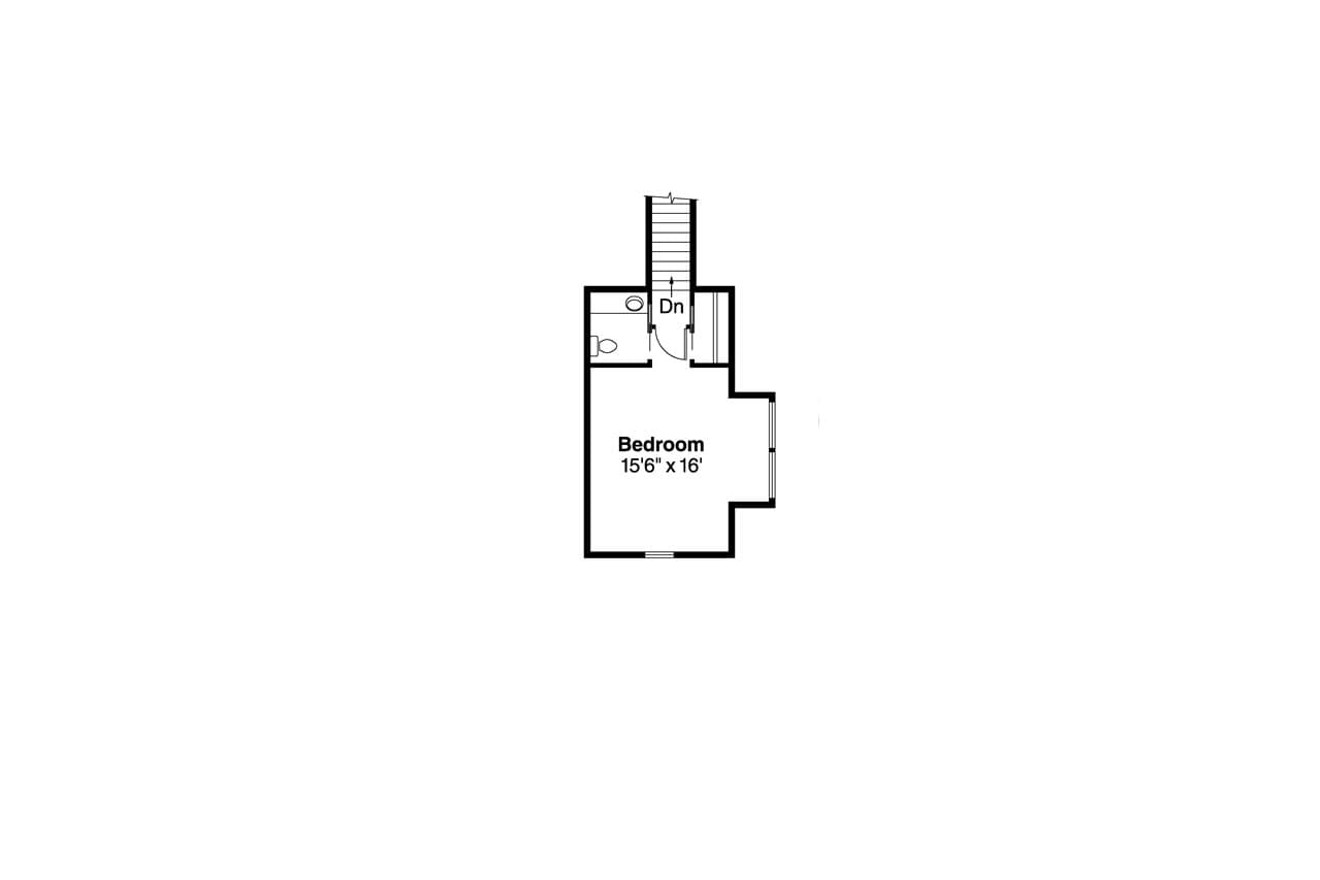 Secondary Image - Craftsman House Plan - Heartfield 43738 - 2nd Floor Plan