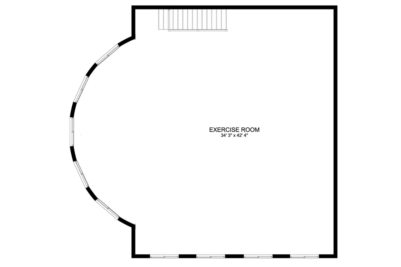 Secondary Image - Farmhouse House Plan - 44665 - 2nd Floor Plan
