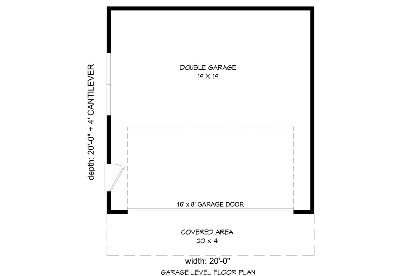 Traditional House Plan - Webster 45037 - 1st Floor Plan
