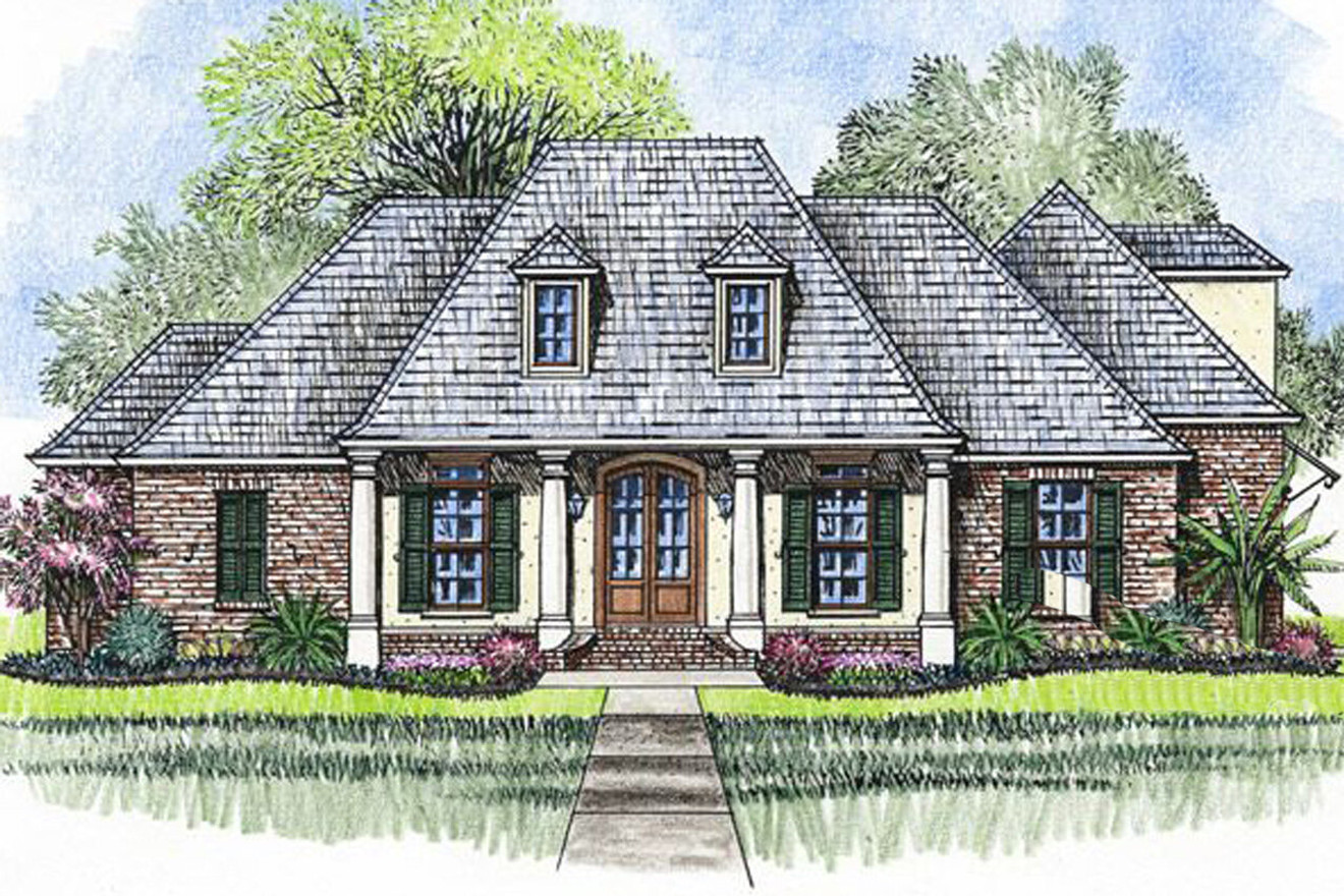 European House Plan - Shenandoah 48009 - 1st Floor Plan