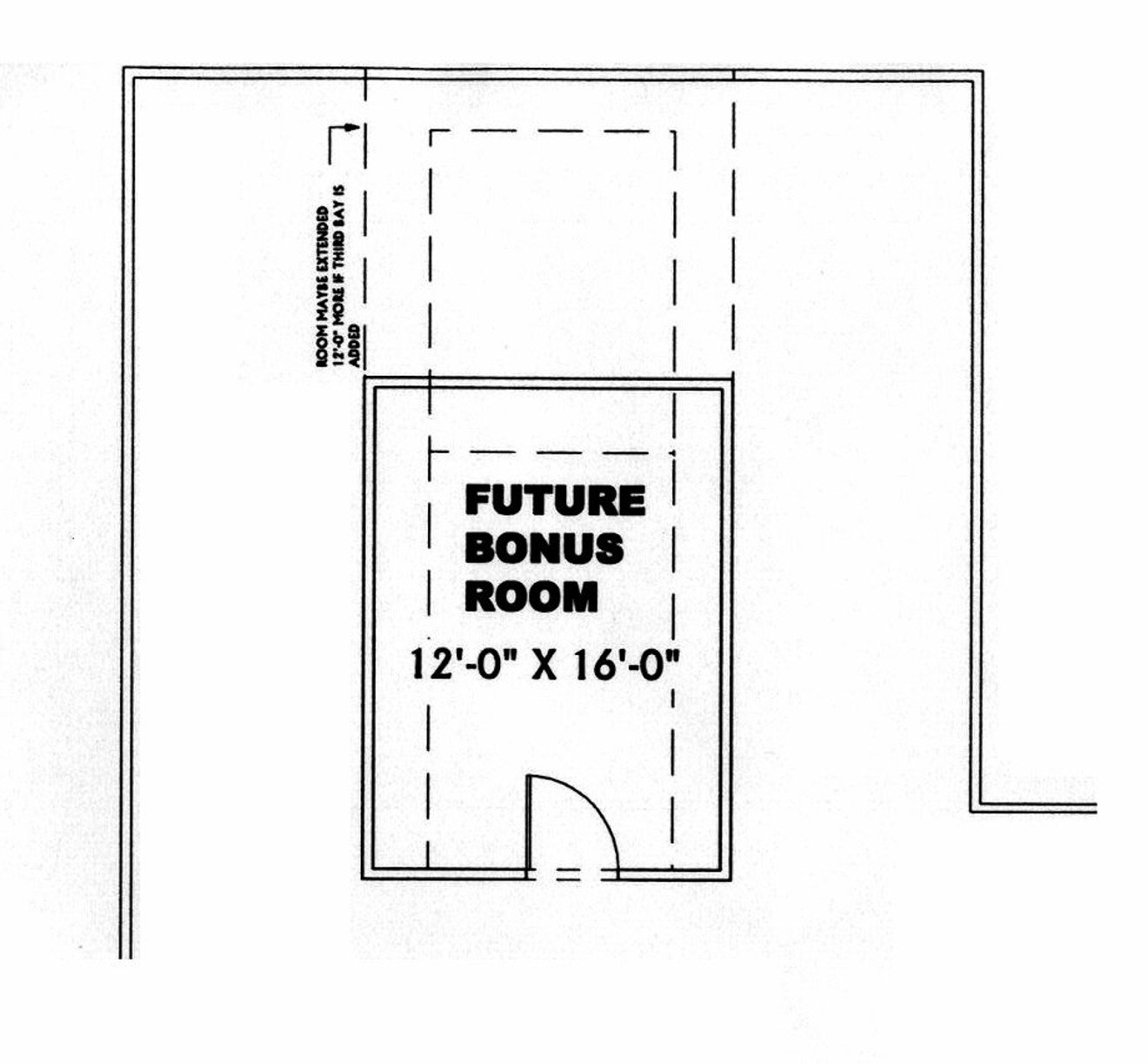 Southern House Plan - 48138 - 2nd Floor Plan