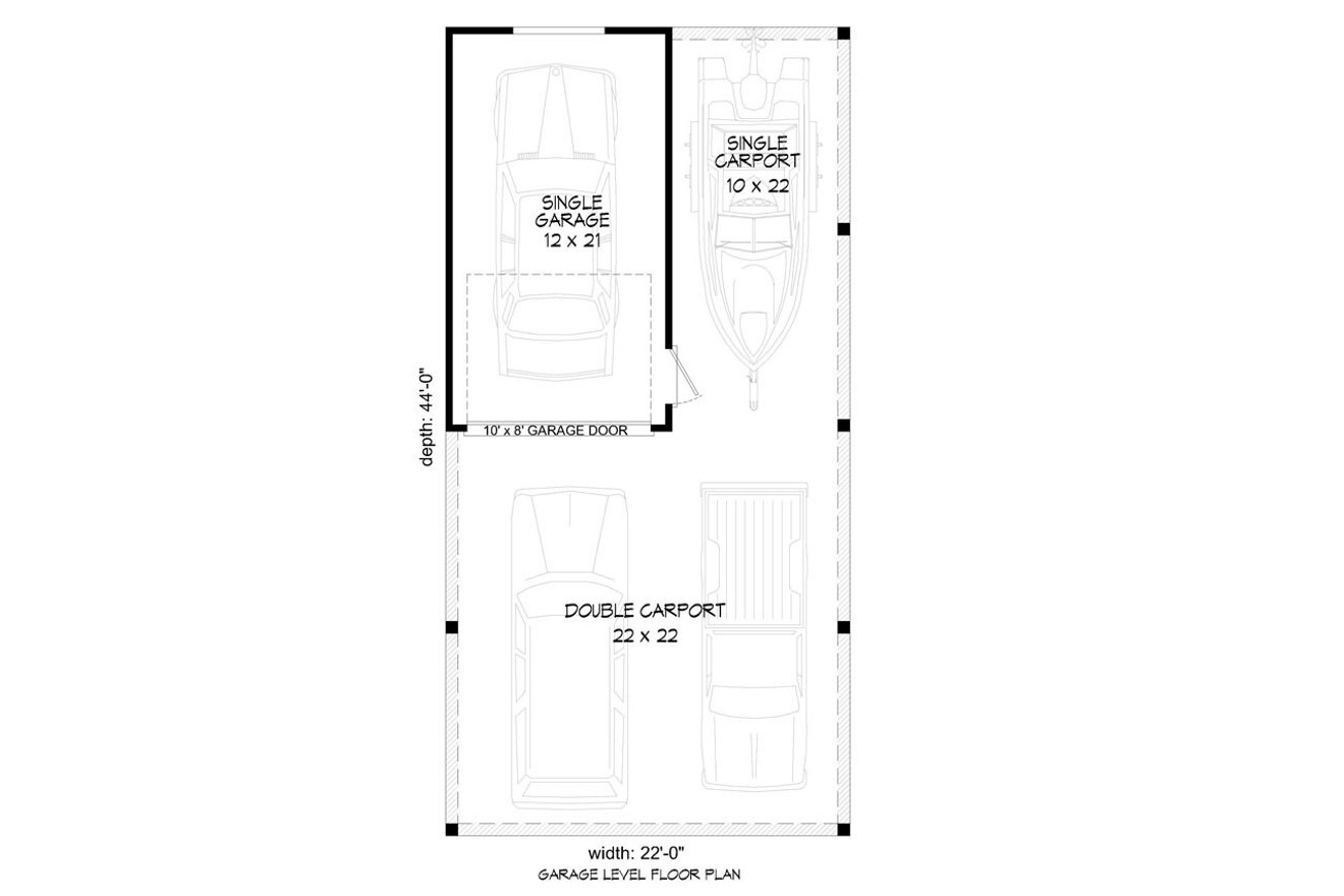 Traditional House Plan - Clarendon 48148 - 1st Floor Plan