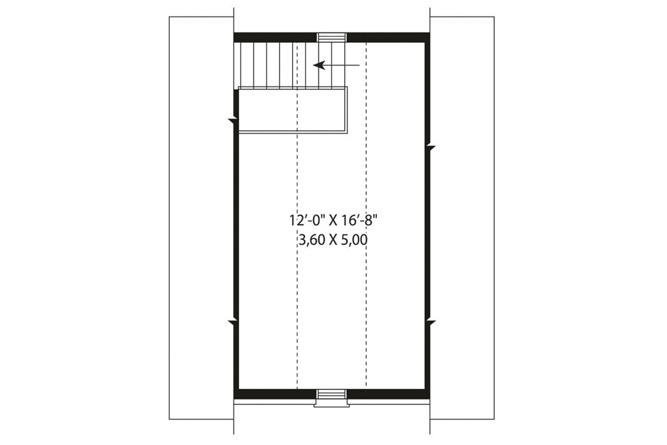 Secondary Image - European House Plan - Pottery Port 2 48669 - 2nd Floor Plan
