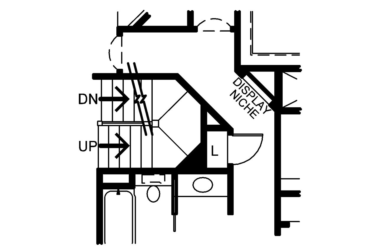 European House Plan - McAllister Knoll 48788 - Optional Floor Plan