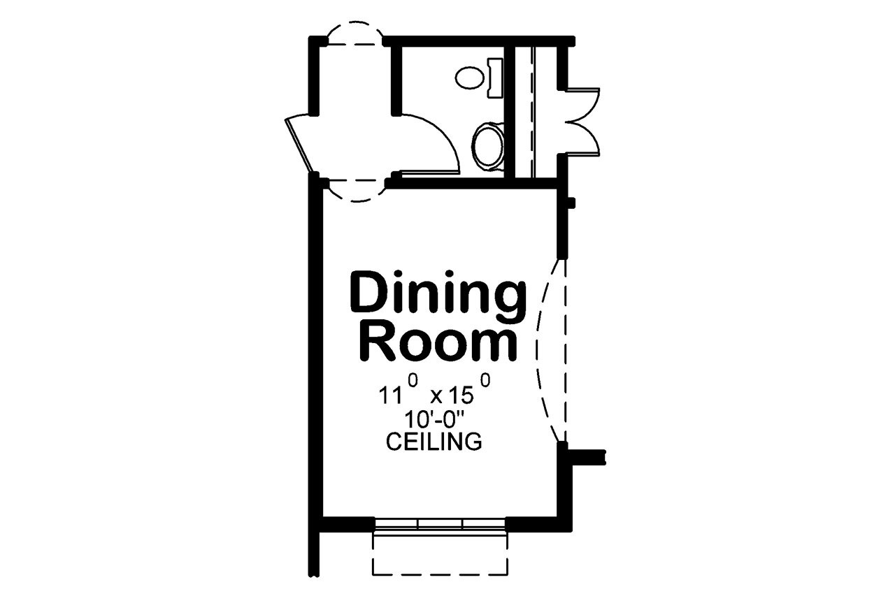 European House Plan - McAllister Knoll 48788 - Optional Floor Plan