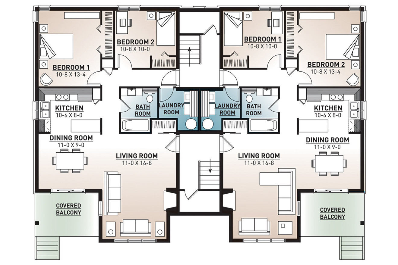 Modern House Plan - Robusta 49466 - Basement Floor Plan