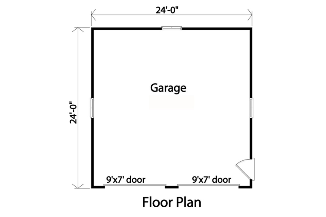 Traditional House Plan - 50920 - 1st Floor Plan
