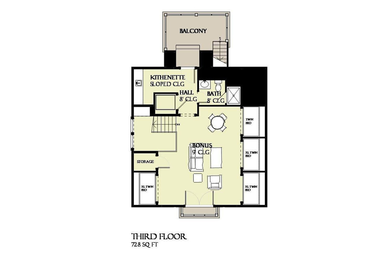 Cape Cod House Plan - Coral 51064 - Other Floor Plan