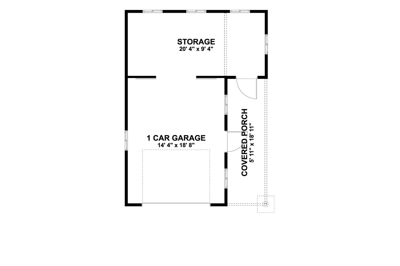 Country House Plan - Sherry 51151 - 1st Floor Plan