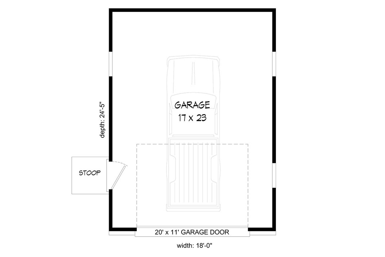 Traditional House Plan - Hamilton 51300 - 1st Floor Plan
