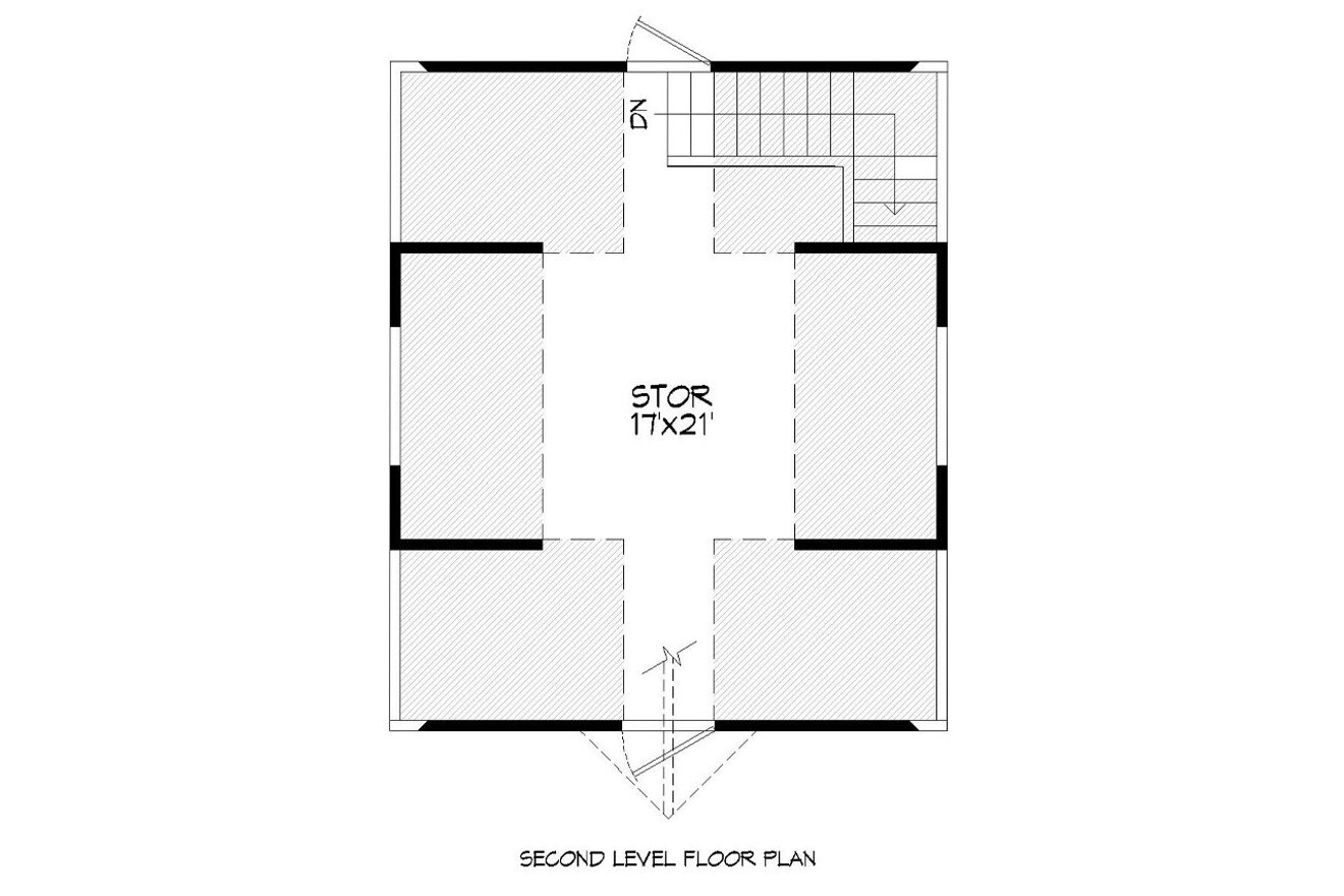 Secondary Image - Country House Plan - 52280 - 2nd Floor Plan