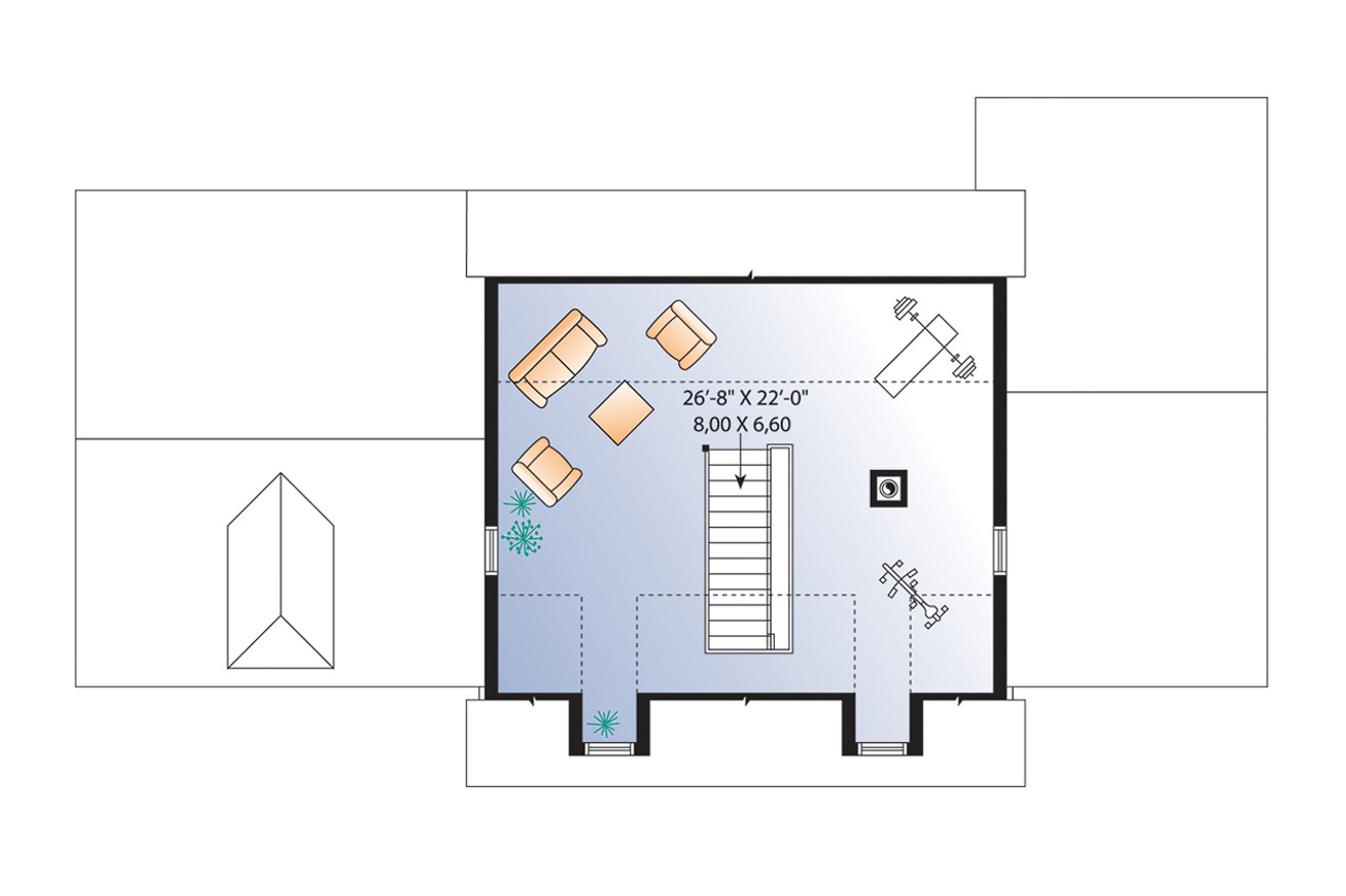 Colonial House Plan - Chrisholm 53497 - Other Floor Plan