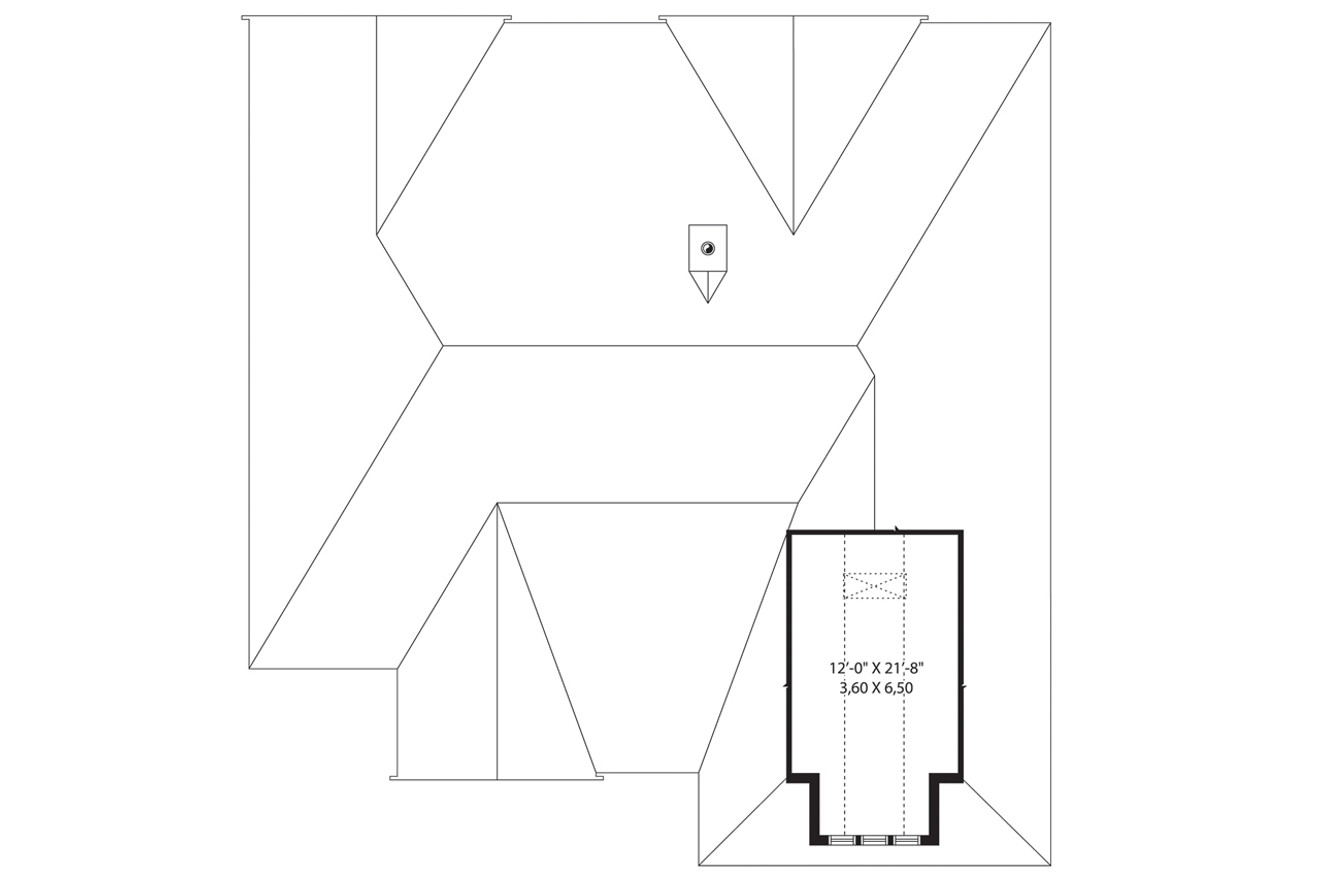 Country House Plan - Oakdale 2 56402 - 2nd Floor Plan