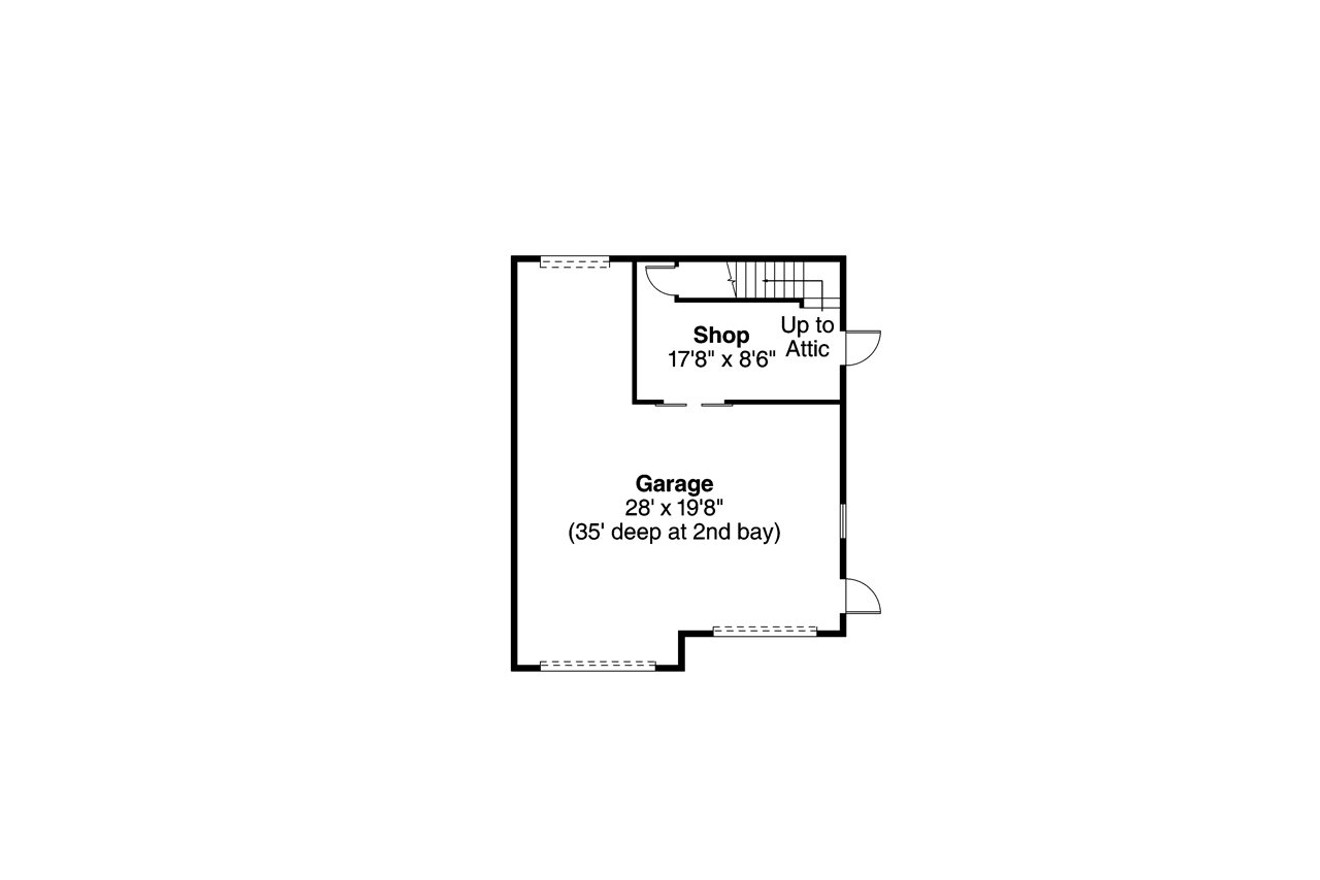 Secondary Image - Country House Plan - Callahan 59137 - Other Floor Plan