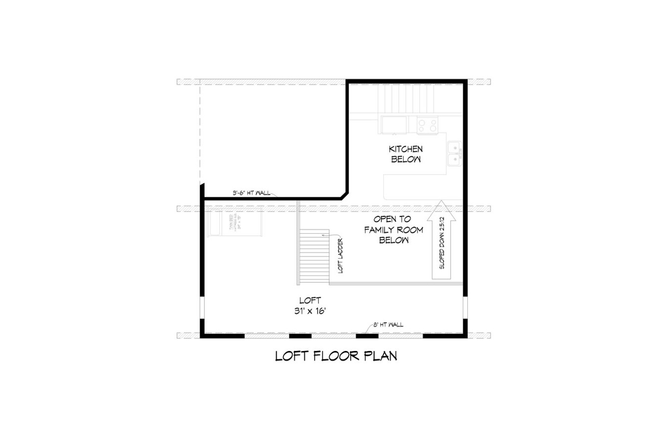 Lodge Style House Plan - 60403 - Other Floor Plan