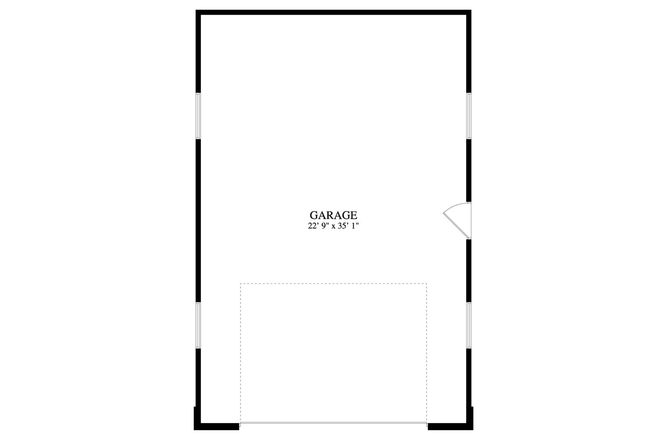 Traditional House Plan - Webb 61355 - 1st Floor Plan