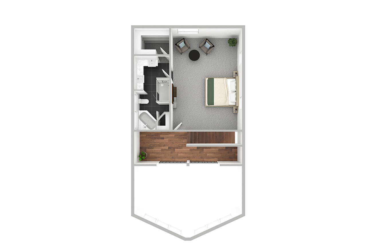Logsden 3D Second Floor Plan - 2nd Floor Plan