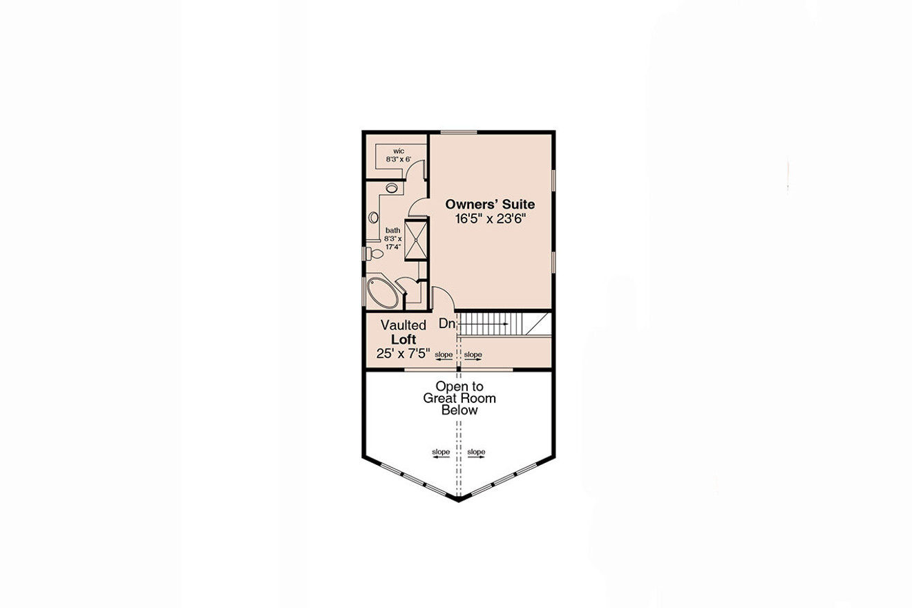 Logsden Second Floor Plan - 2nd Floor Plan