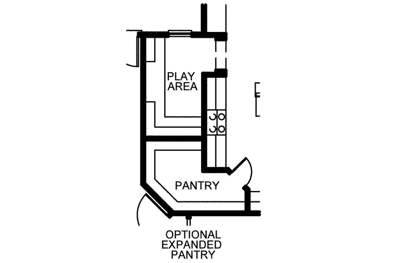 Traditional House Plan - Leinart 65850 - Optional Floor Plan