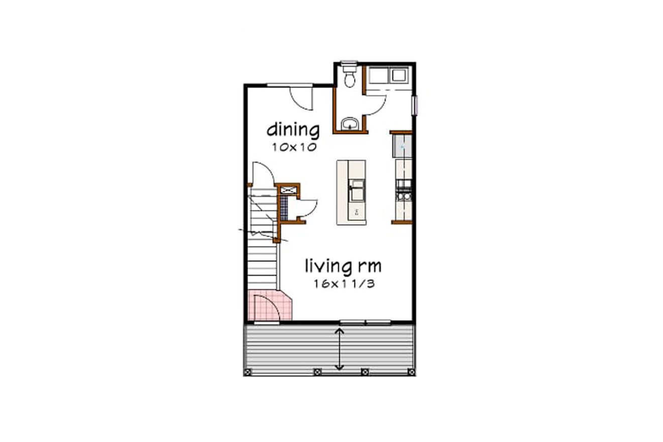Craftsman House Plan - 69422 - Basement Floor Plan