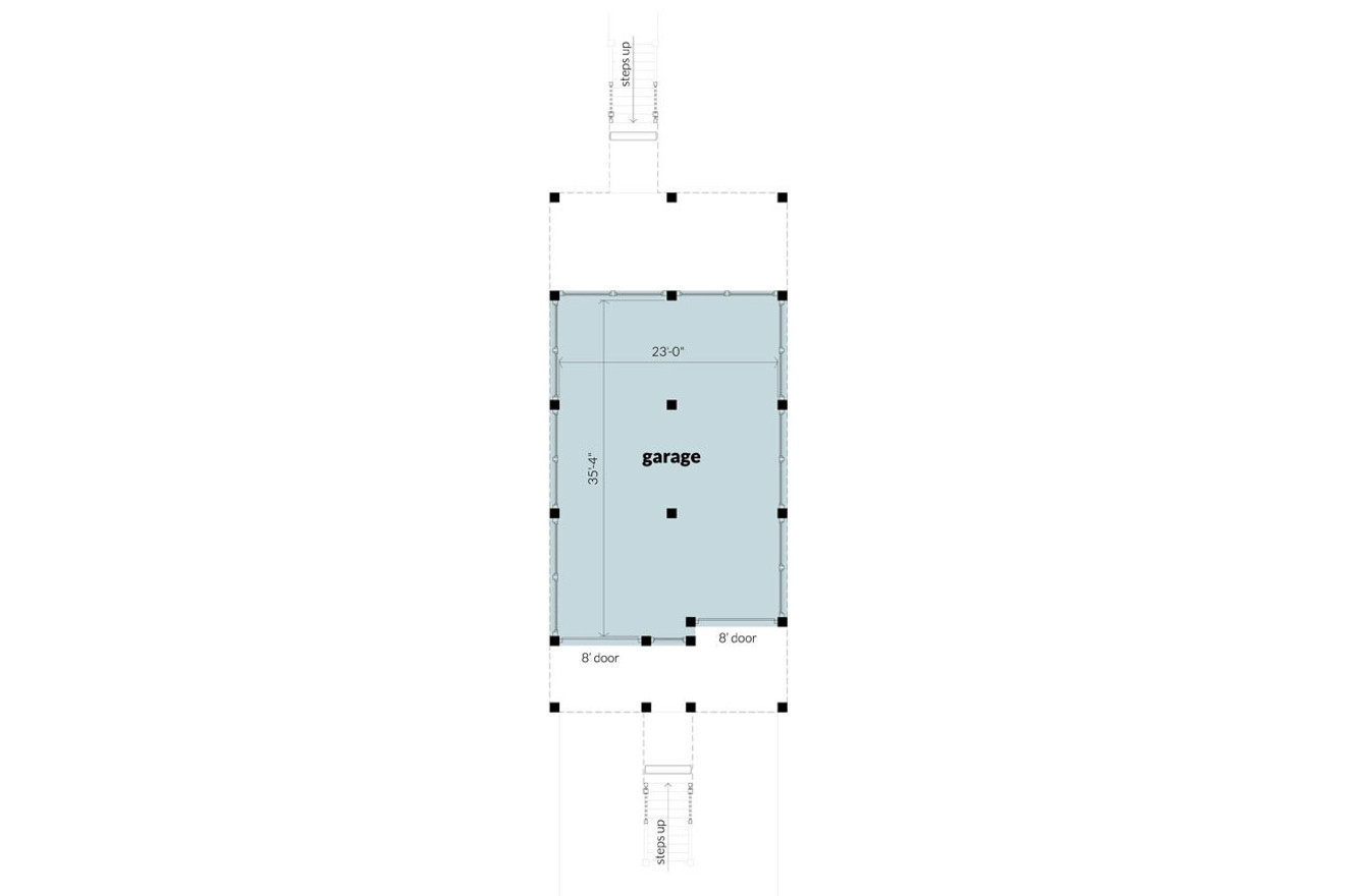 Bungalow House Plan - Beach Grass 69633 - Other Floor Plan