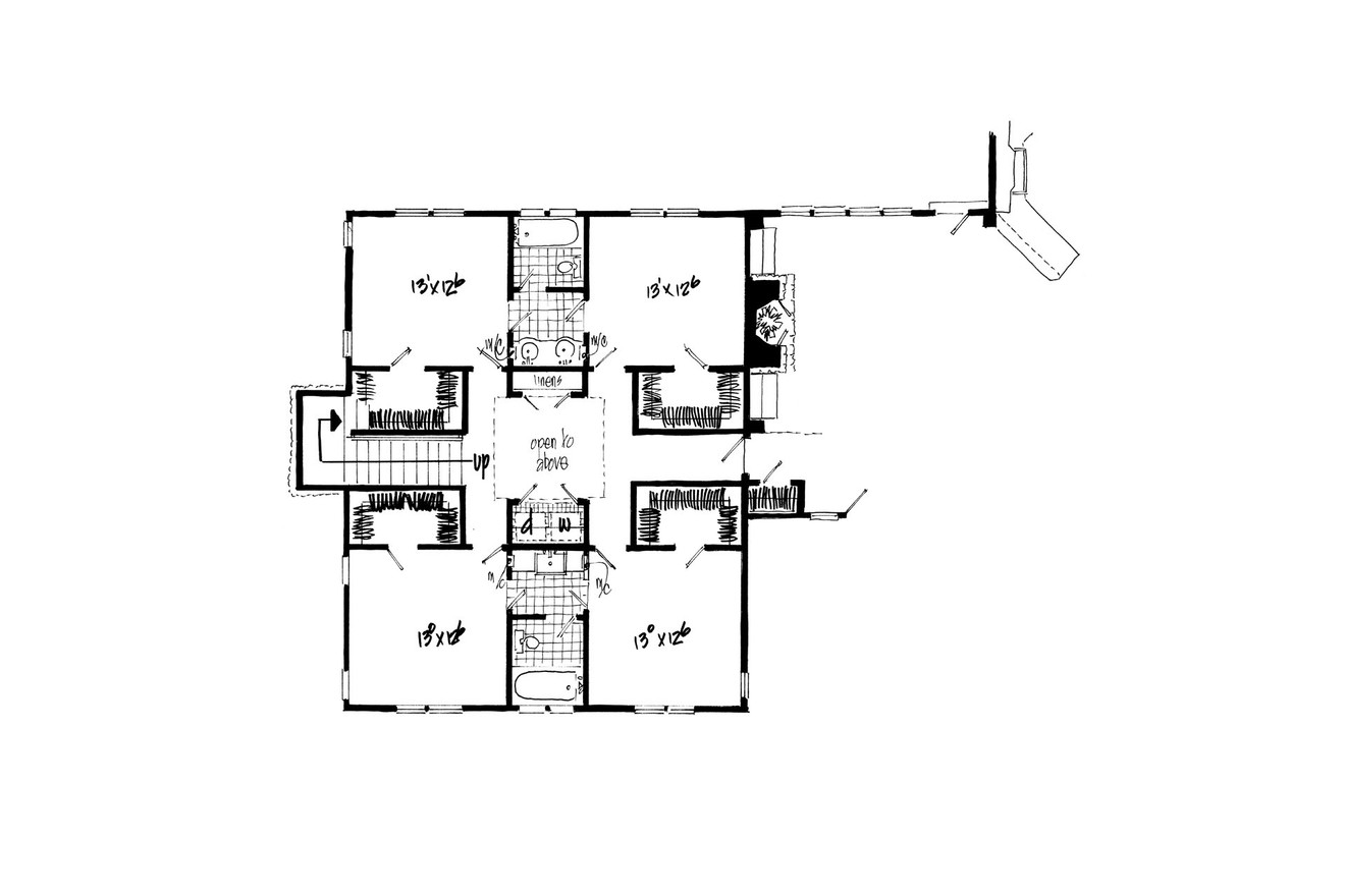 Farmhouse House Plan - Farmer's Branch 69661 - Optional Floor Plan
