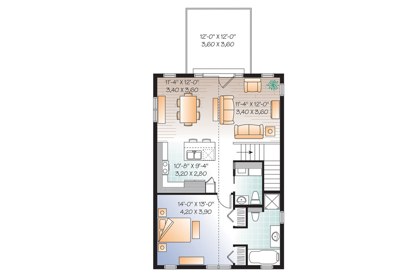 Traditional House Plan - Burrard 69805 - 2nd Floor Plan