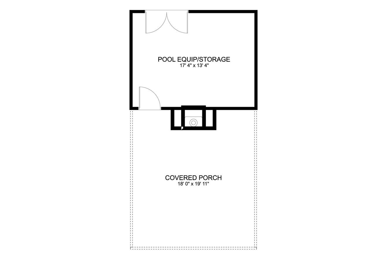 Traditional House Plan - Olsen Pavillion 70763 - 1st Floor Plan
