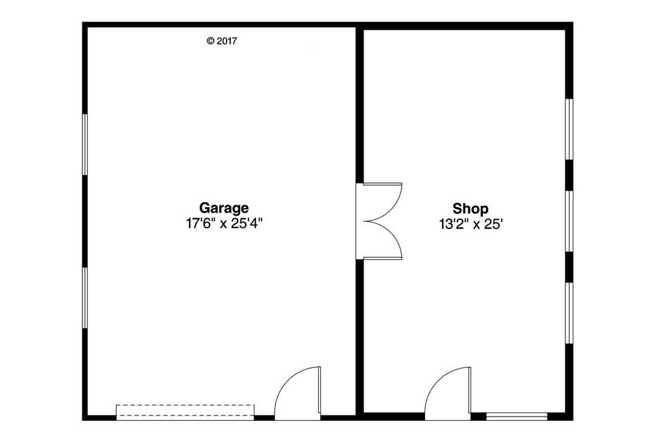 Cottage House Plan - 71452 - 1st Floor Plan