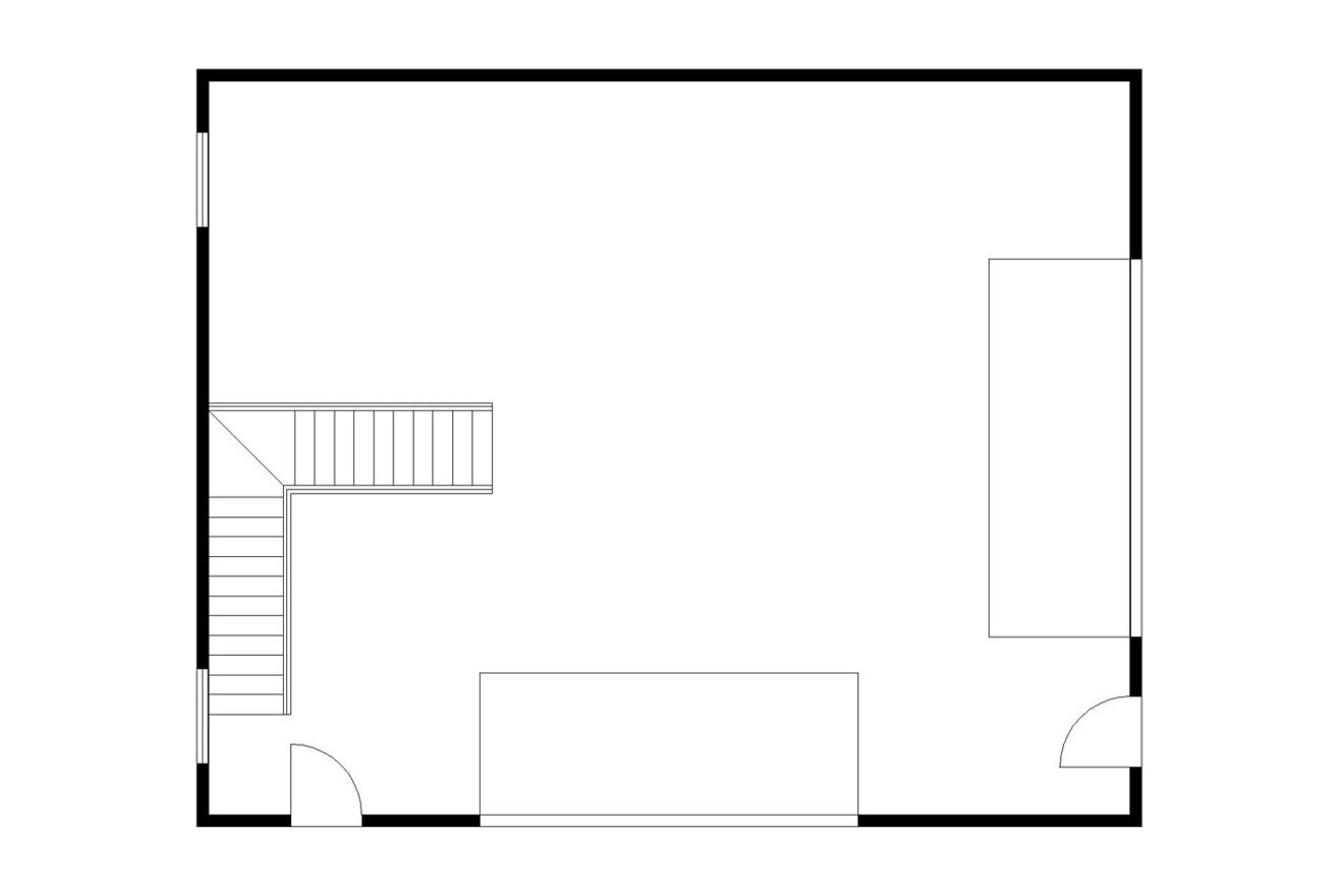 Traditional House Plan - 74108 - 1st Floor Plan