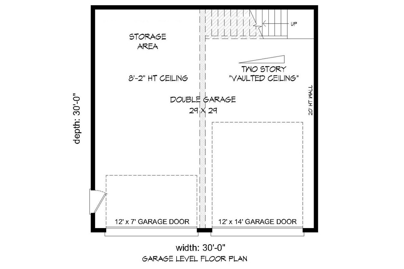 Contemporary House Plan - 74227 - 1st Floor Plan