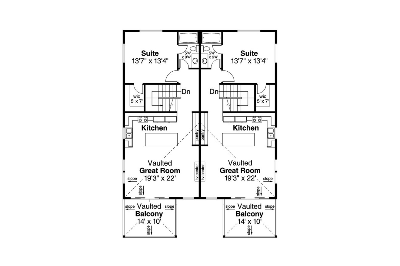Secondary Image - Traditional House Plan - Durban 74349 - Other Floor Plan