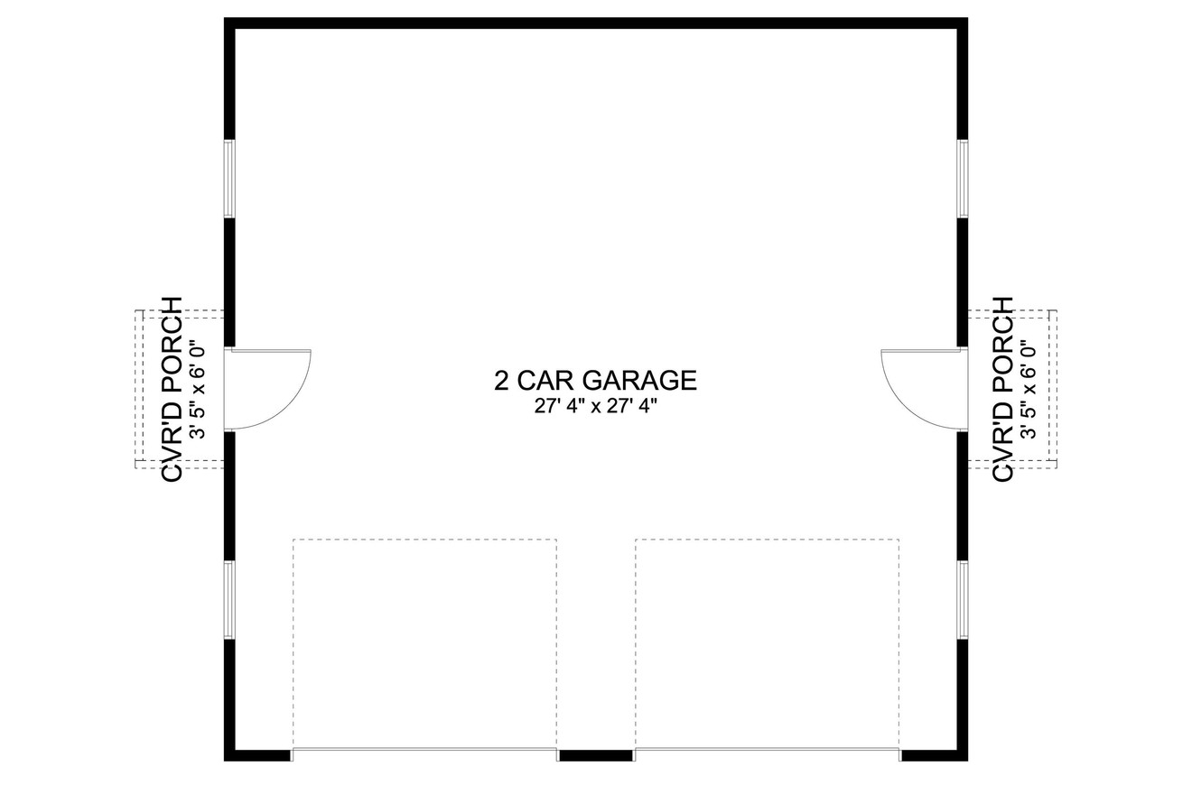 Farmhouse House Plan - Marta 76865 - 1st Floor Plan