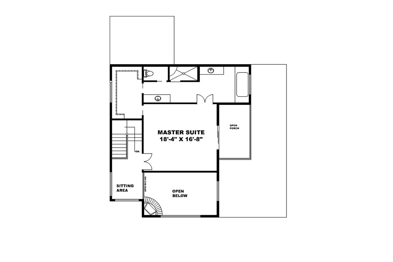 Contemporary House Plan - 78356 - Other Floor Plan