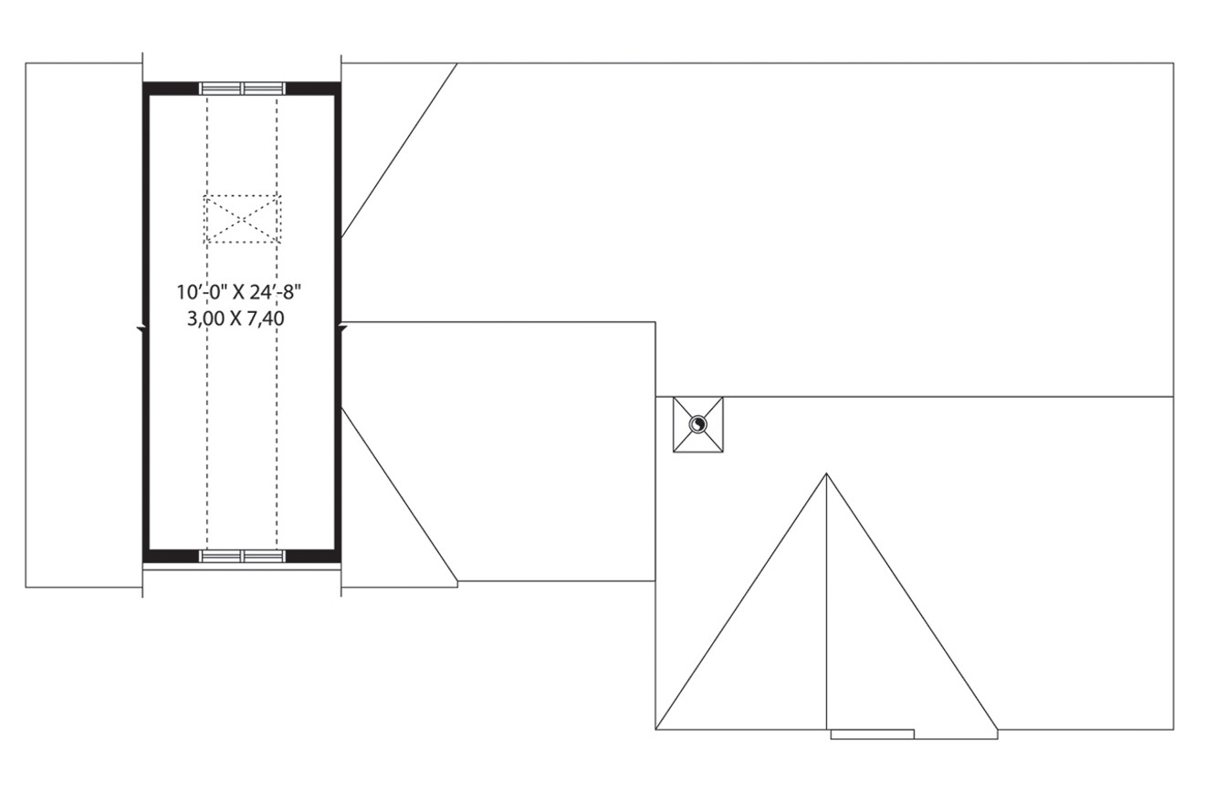 Traditional House Plan - Corydon 80366 - 2nd Floor Plan