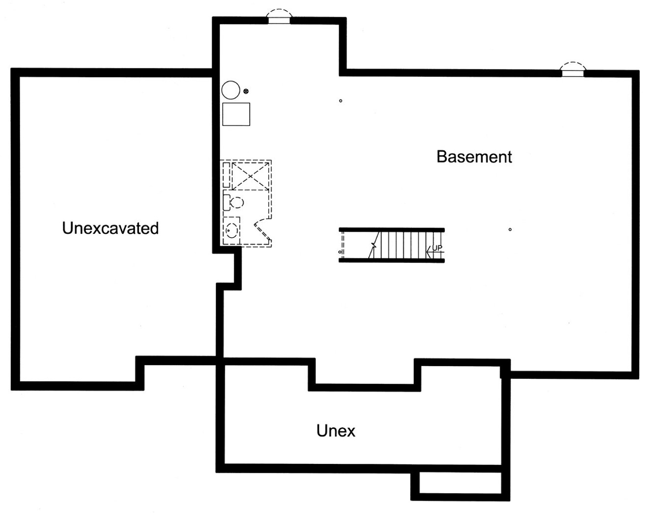 Country House Plan - Amelia 80434 - Basement Floor Plan