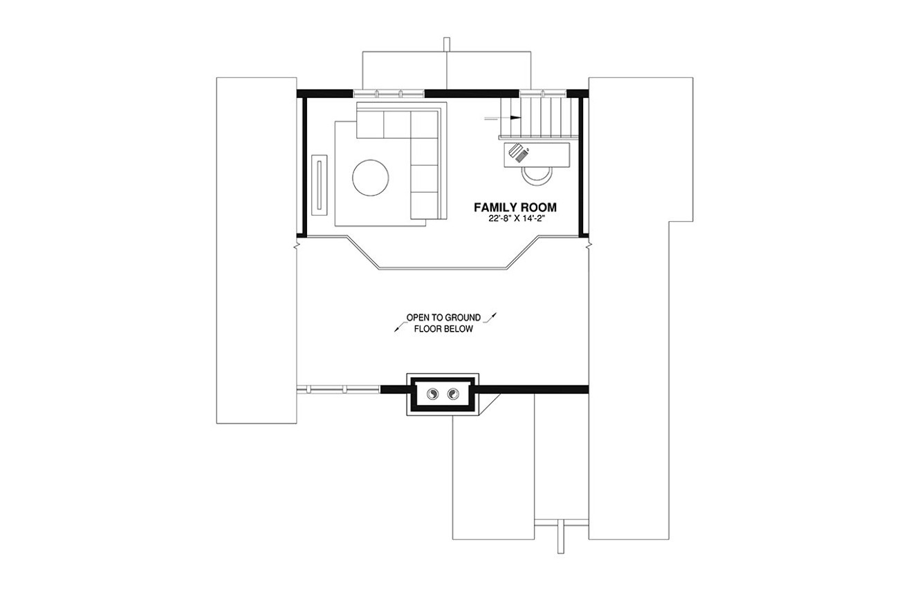 Lodge Style House Plan - Sun Stream 1 81841 - 2nd Floor Plan