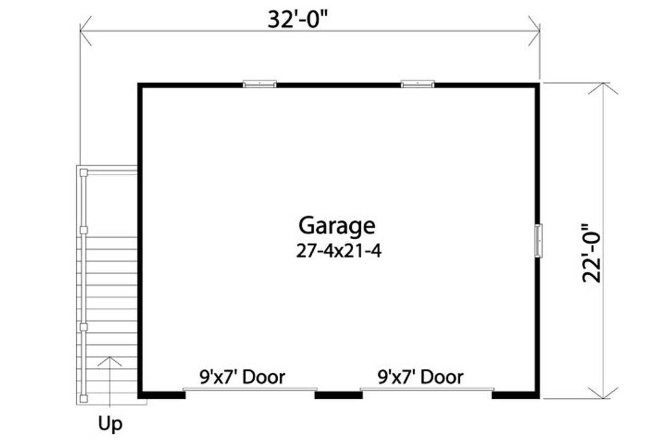 Country House Plan - 82568 - 1st Floor Plan