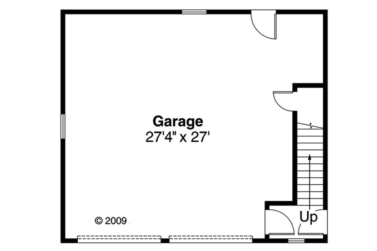 Craftsman House Plan - 83204 - 1st Floor Plan