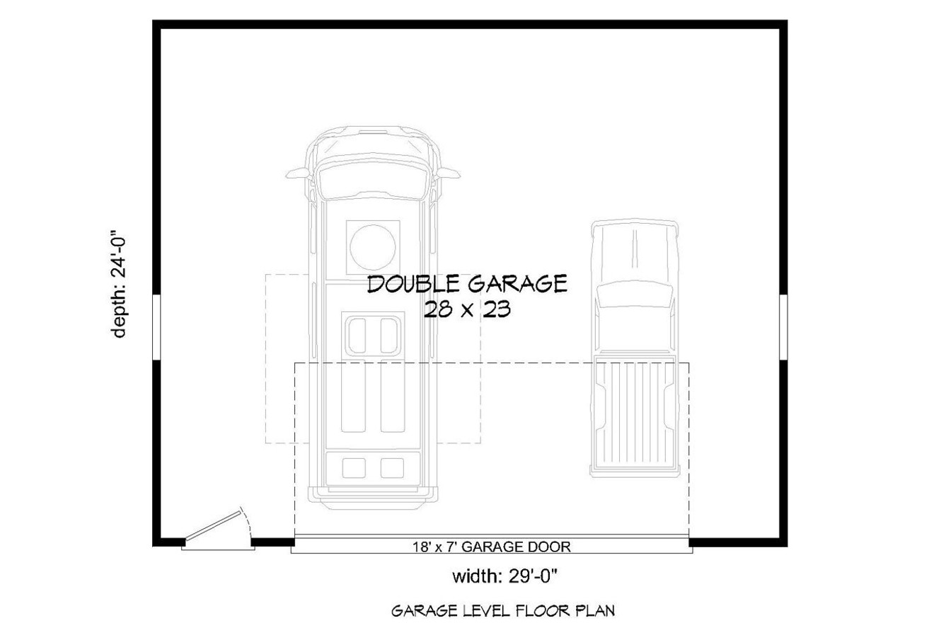 Traditional House Plan - Brook Hollow 83223 - 1st Floor Plan