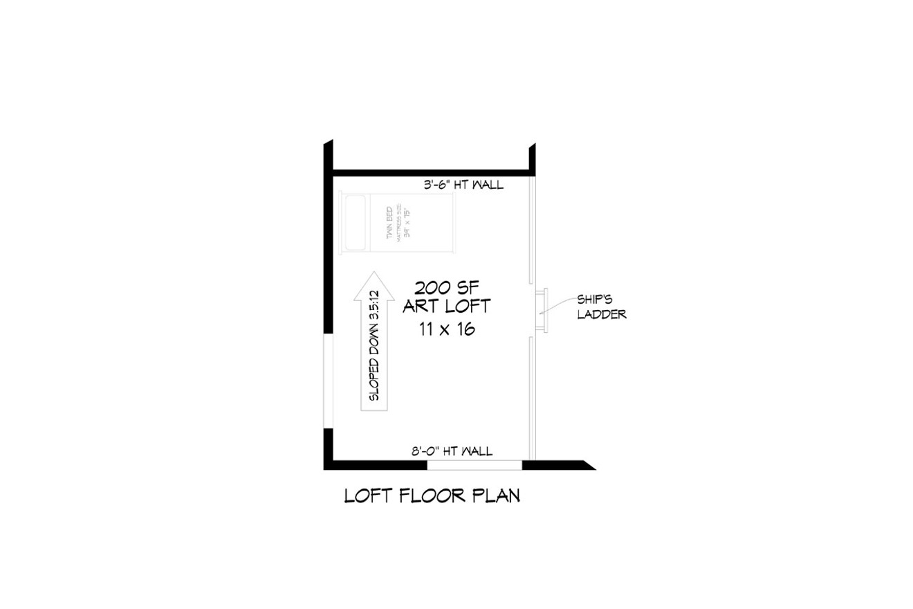 Modern House Plan - Eagle River II 84061 - Other Floor Plan