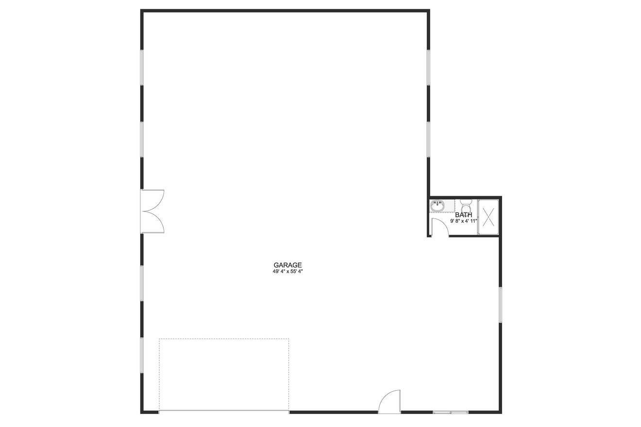 Traditional House Plan - Hillam 84117 - 1st Floor Plan