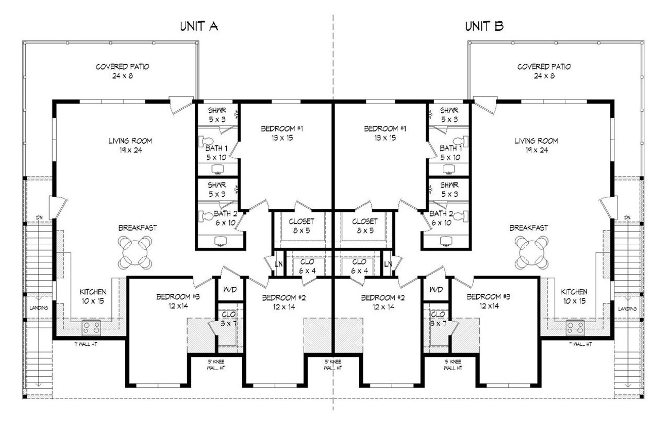 Country House Plan - Royal Oaks 86273 - 2nd Floor Plan