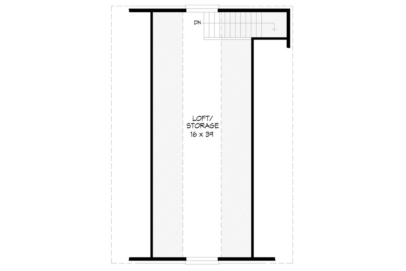 Secondary Image - Traditional House Plan - Forney 87691 - 2nd Floor Plan