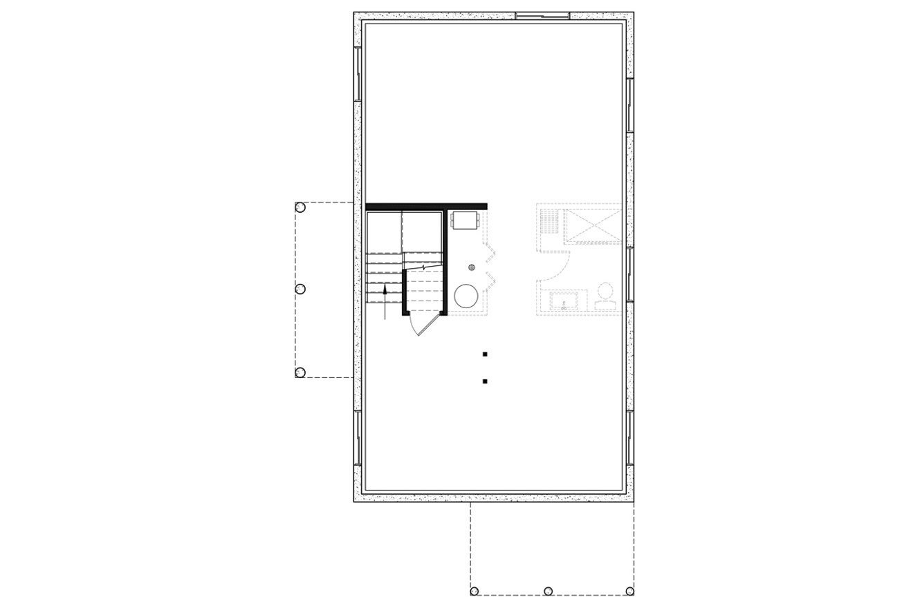 Modern House Plan - Willowgate 2 88102 - Basement Floor Plan