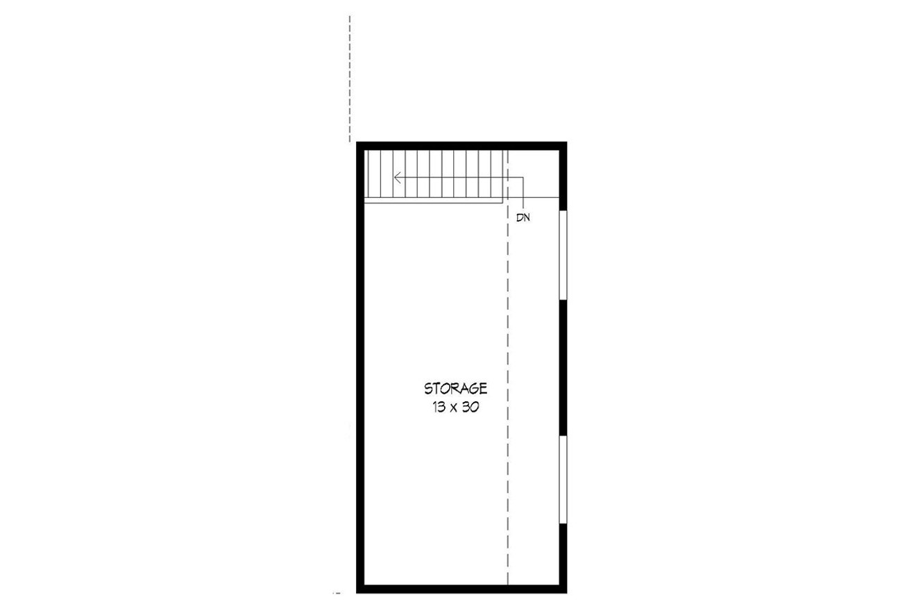 Secondary Image - Traditional House Plan - 88396 - 2nd Floor Plan