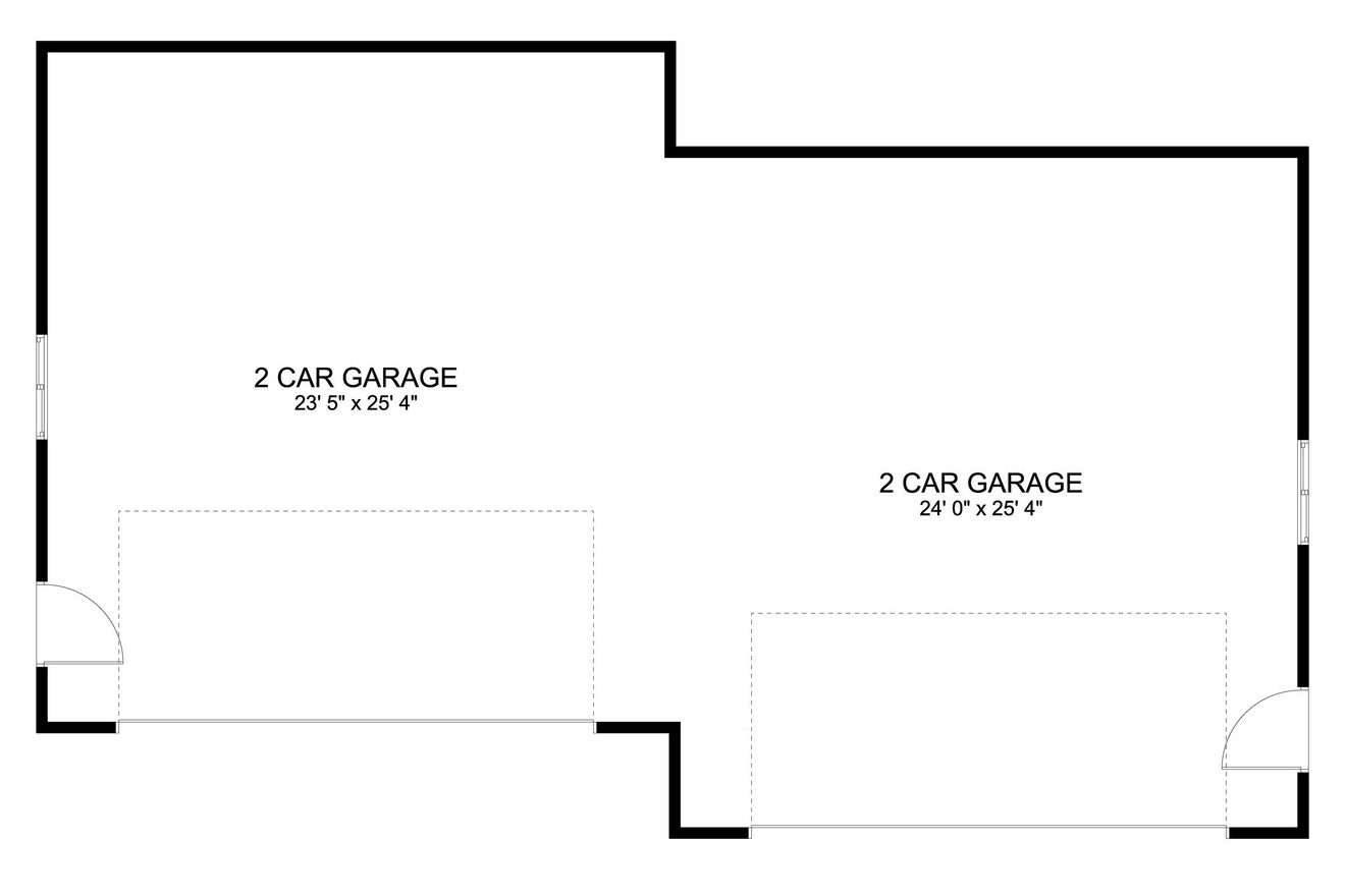 Traditional House Plan - Thompson 88450 - 1st Floor Plan